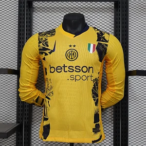 2024/2025 Long Sleeve Player Version Inter Milan Third Away Football Jersey1:1 Quality Thai