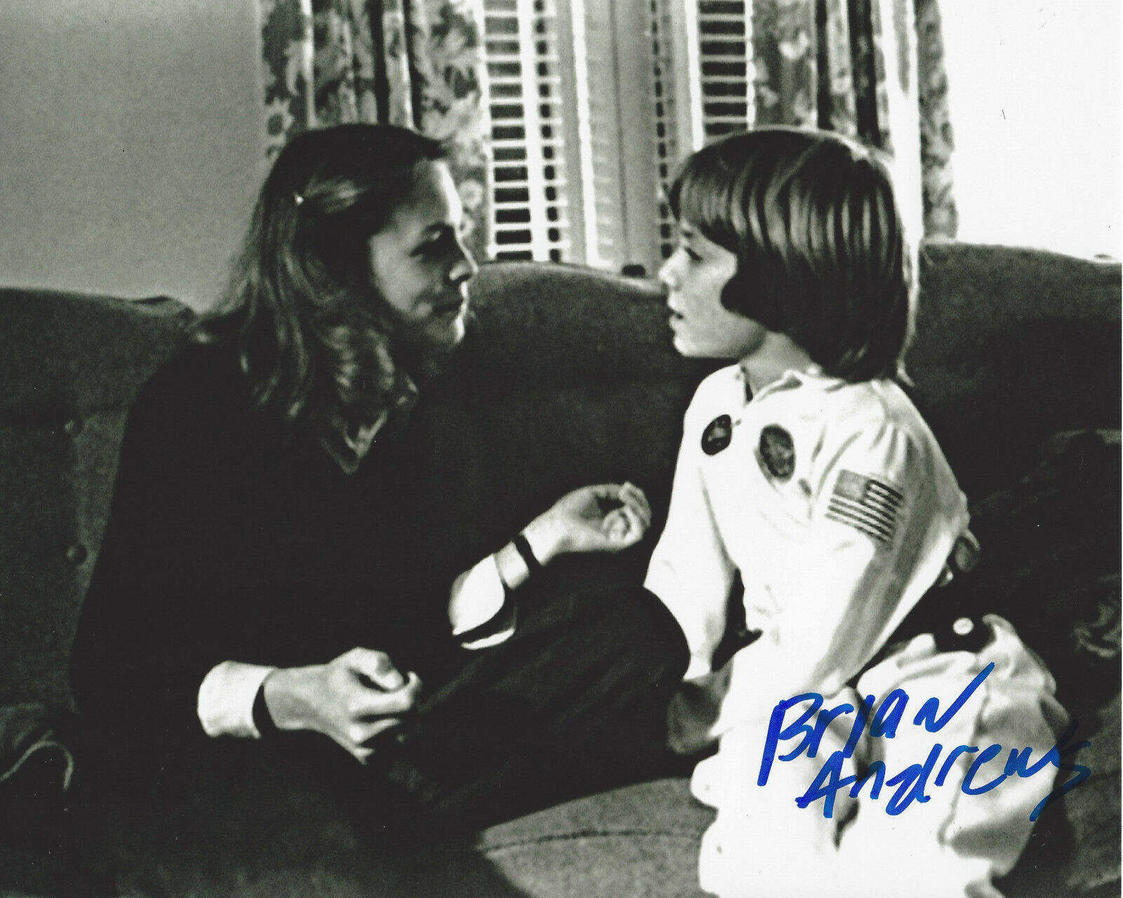 BRIAN ANDREWS SIGNED 'HALLOWEEN' TOMMY DOYLE 8x10 MOVIE Photo Poster painting F w/COA PROOF