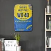 Wd 40 Solvent - Vintage Metal Signs - 20*30cm/30*40cm