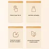 Trash Can Narrow Garbage Container Bin with Press Type Lid for Bathroom Kitchen