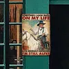 Old West Cowboy - Metal Tin Signs(8*12Inch/12*16Inch)