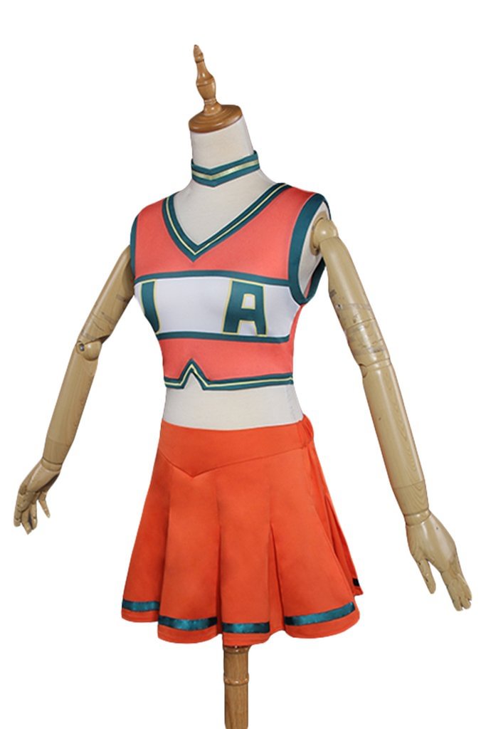 Boku No Hero Academia My Hero Academia Cheerleaders Uniform Dress Cosplay Costume