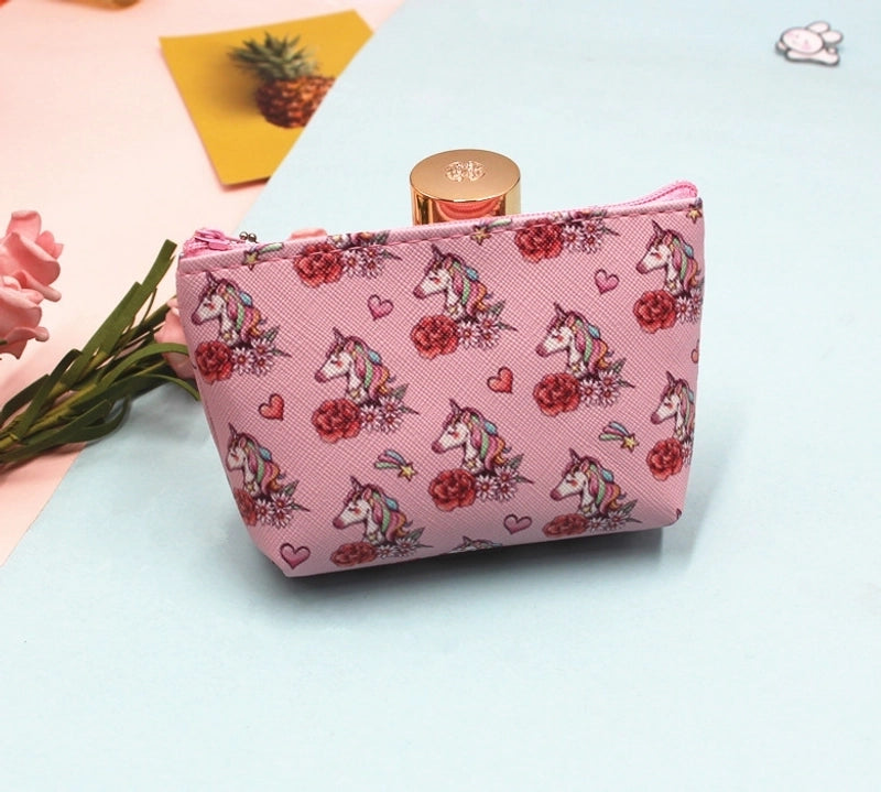 Women’s Pu Leather Zipper Kids Wallets
