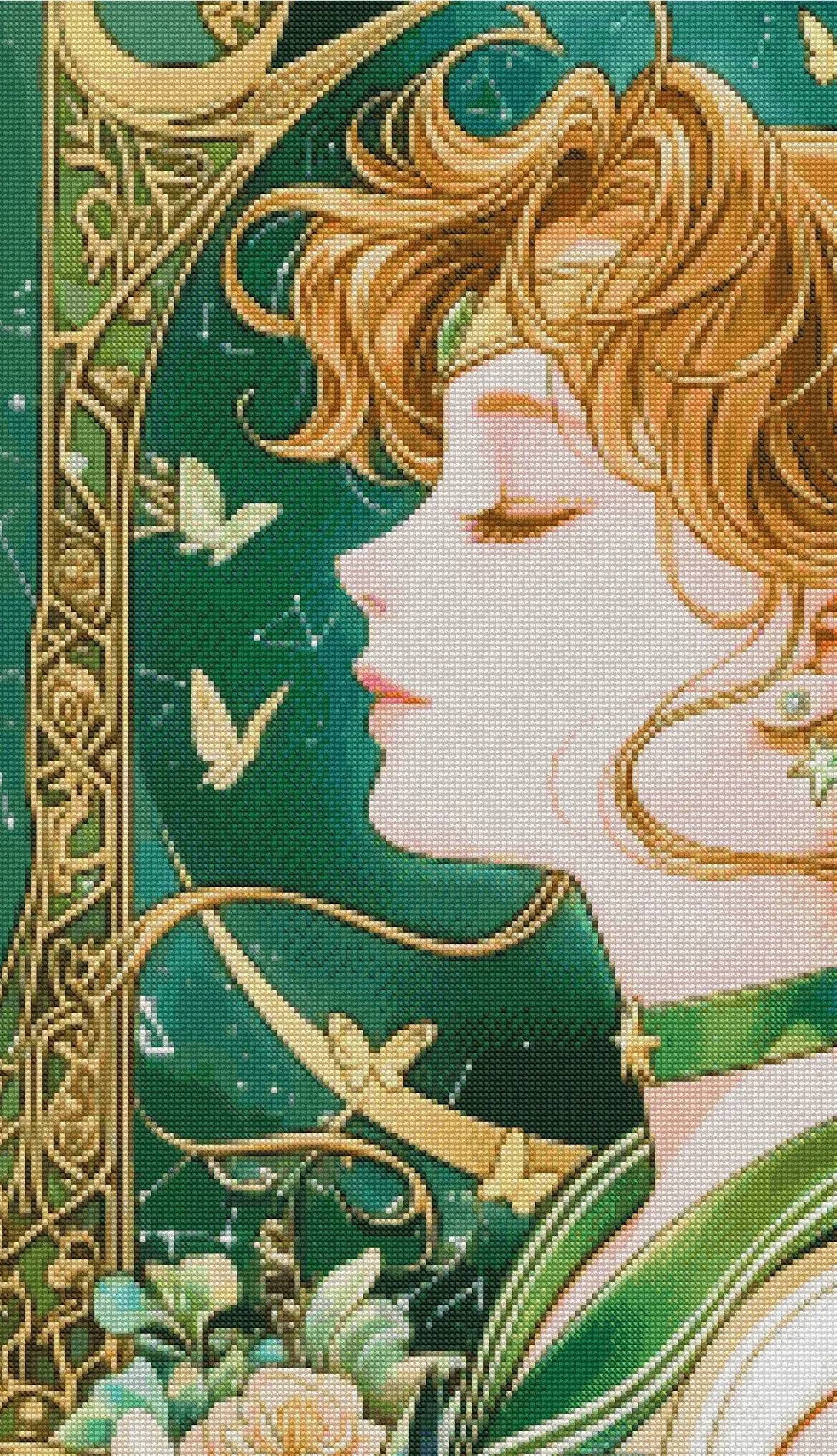 ZZ-Tarot Card Beautiful Girl Series]_ 43.90_ Painting Fairy Cross
