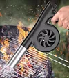 Portable barbecue blower, a must-have for barbecue picnics