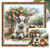 Lamb-11CT Stamped Cross Stitch 40*40cm/15.75*15.75in tapestrymarket