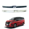 适用于日产23款SERENA改装内置不锈钢护板 C28专用后尾箱防擦板