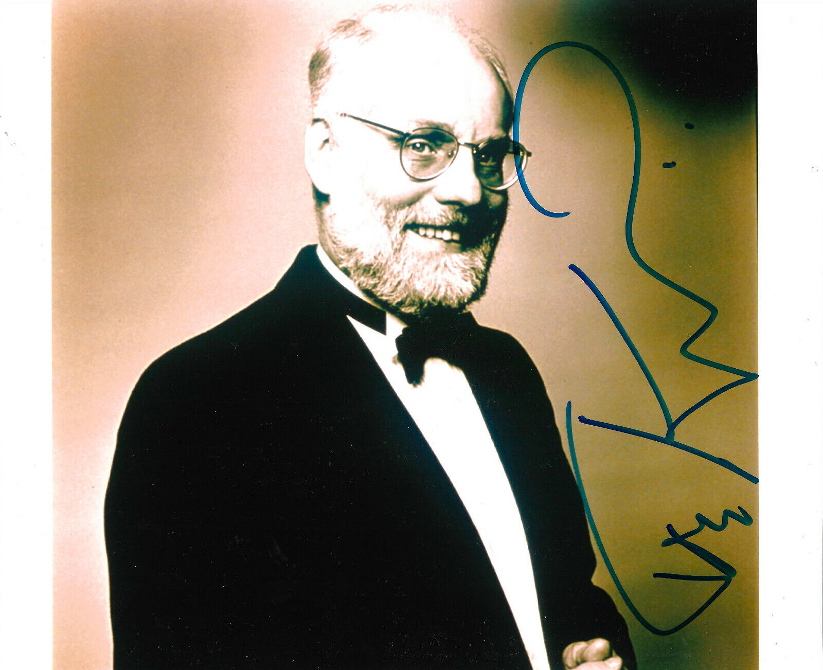 Ton Koopman Conductor signed 8x10 inch Photo Poster painting autograph