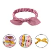 Plain Colors Bowknot Elastic Hair Head Bands