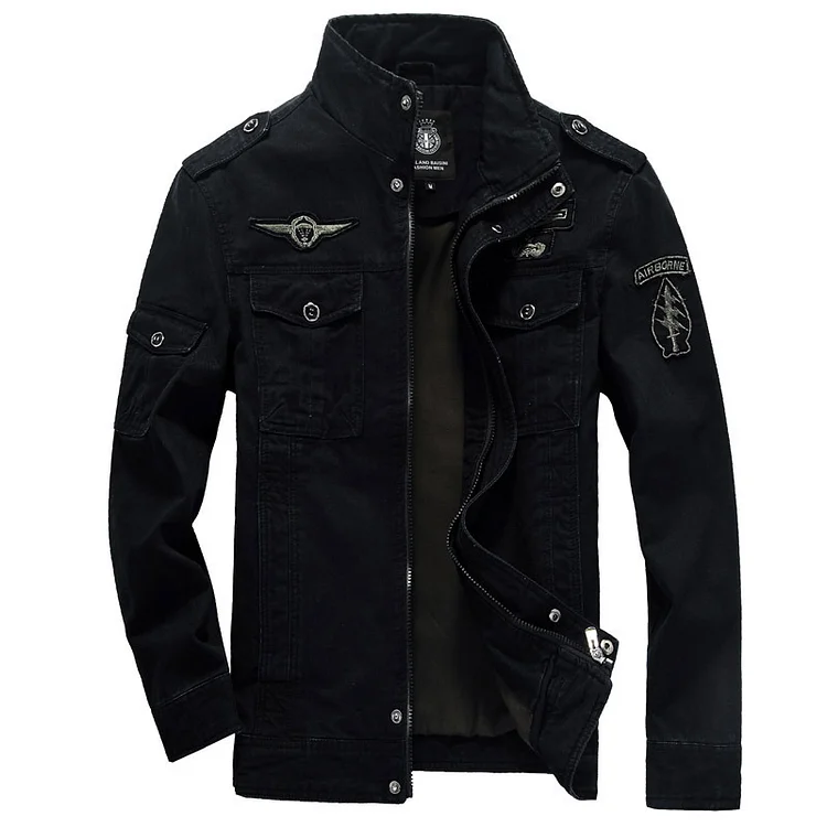 Utbros Retro Casual Military Flight Jacket