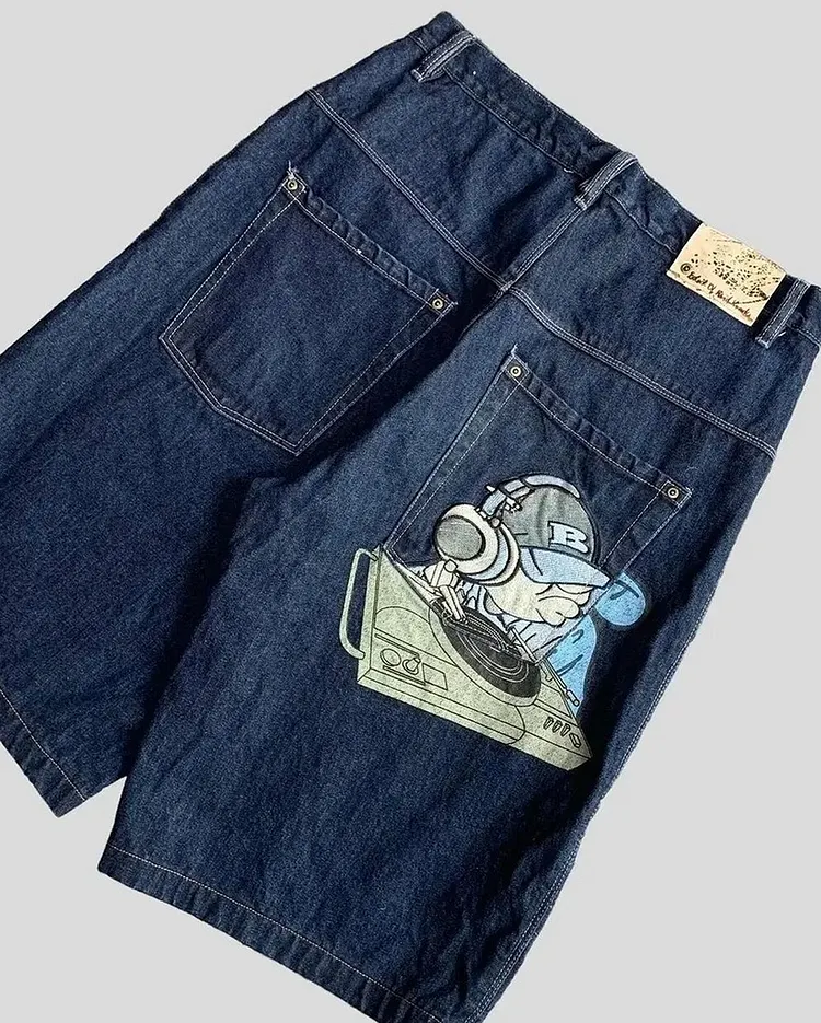 Relaxed Fit Denim Jeans for Men Everyday Wear