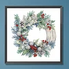 Diamond Painting-DIY Crystal Rhinestone Christmas Wreath