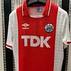 1989-1990 Retro Ajax Amsterdam Home Football Shirt 1:1 Thai Quality