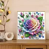 DIY Partial Special Shaped Drill Diamond Painting-Flower