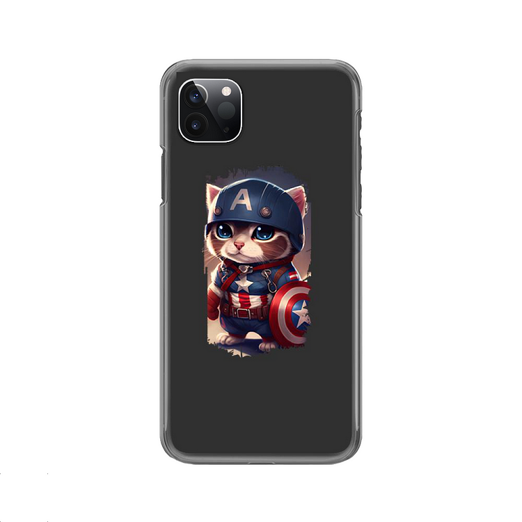Captain America Meow, Cat iPhone Case
