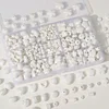 White Serie Ceramic Beads DIY Fashion Accessories