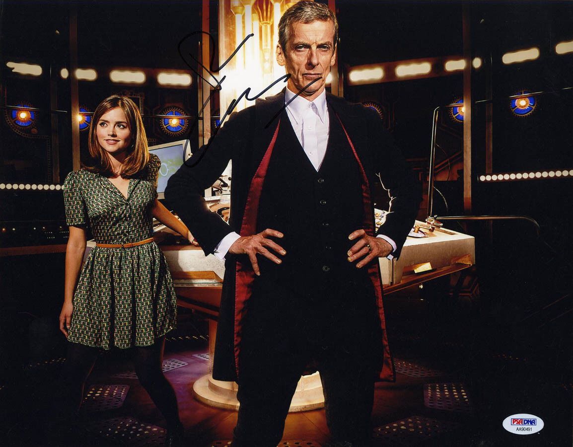 Peter Capaldi SIGNED 11x14 Photo Poster painting Caecilius Doctor Who PSA/DNA AUTOGRAPHED