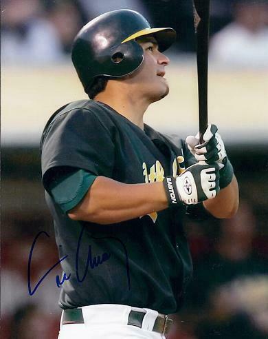 Eric Chavez Signed - Autographed Oakland A's 8x10 inch Photo Poster painting + Real Deal COA