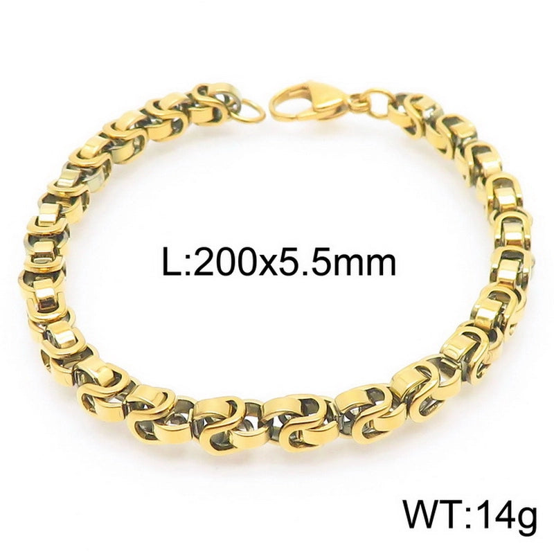 Fashion Popular Stainless Steel More Sizes Bamboo Necklace Choker Bracelet Necklace Accessories