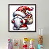 Christmas Gnome-11CT Stamped Cross Stitch 40*40cm/15.75*15.75in