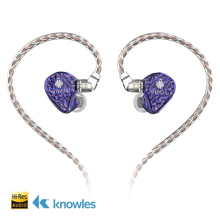 Hidizs Mermaid MS2 Hybrid Dual Drivers HiFi Earphones