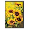 Sunflower - 9CT Full Beaded Cross Stitch Kit(39x57cm)
