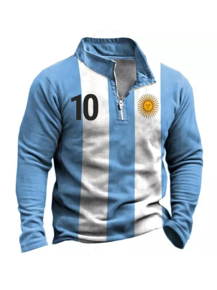 Argentina 2022/23 Season Fans Football Jersey-JRSEE