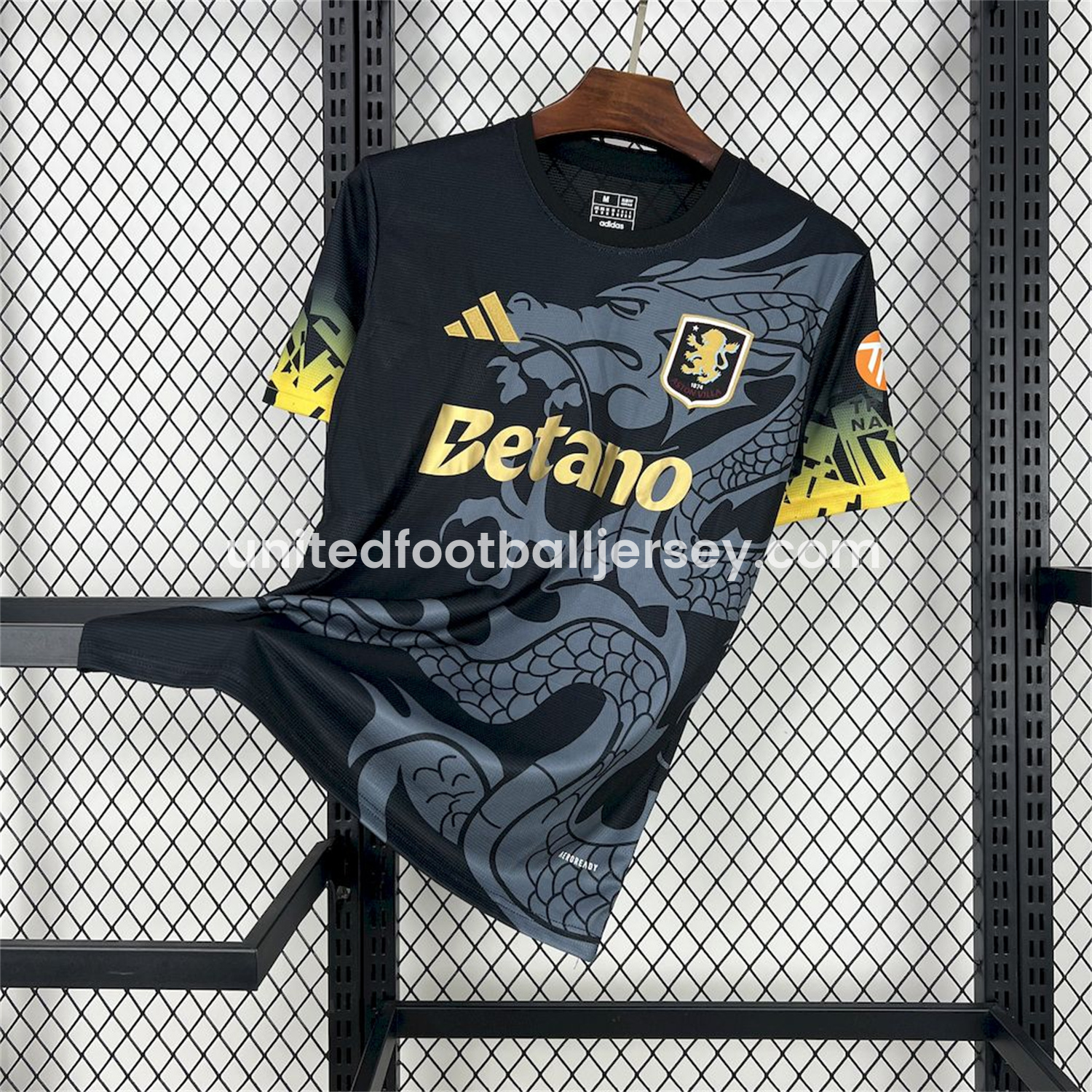 Aston Villa 25-26 Black Special Edition Jersey - Fans Version
