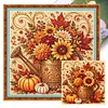 Sunflower Can-14CT Stamped Cross Stitch 30x30cm
