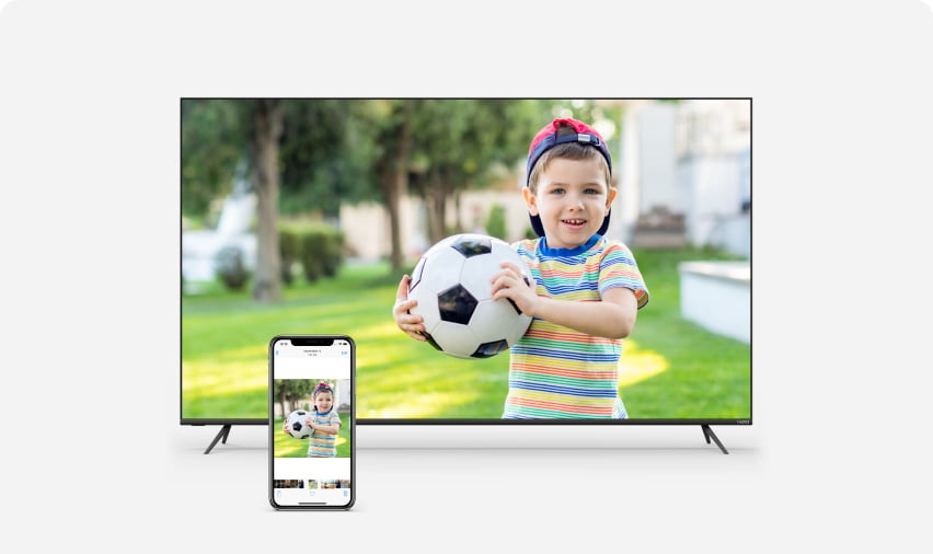 Share images from your phone to your VIZIO TV