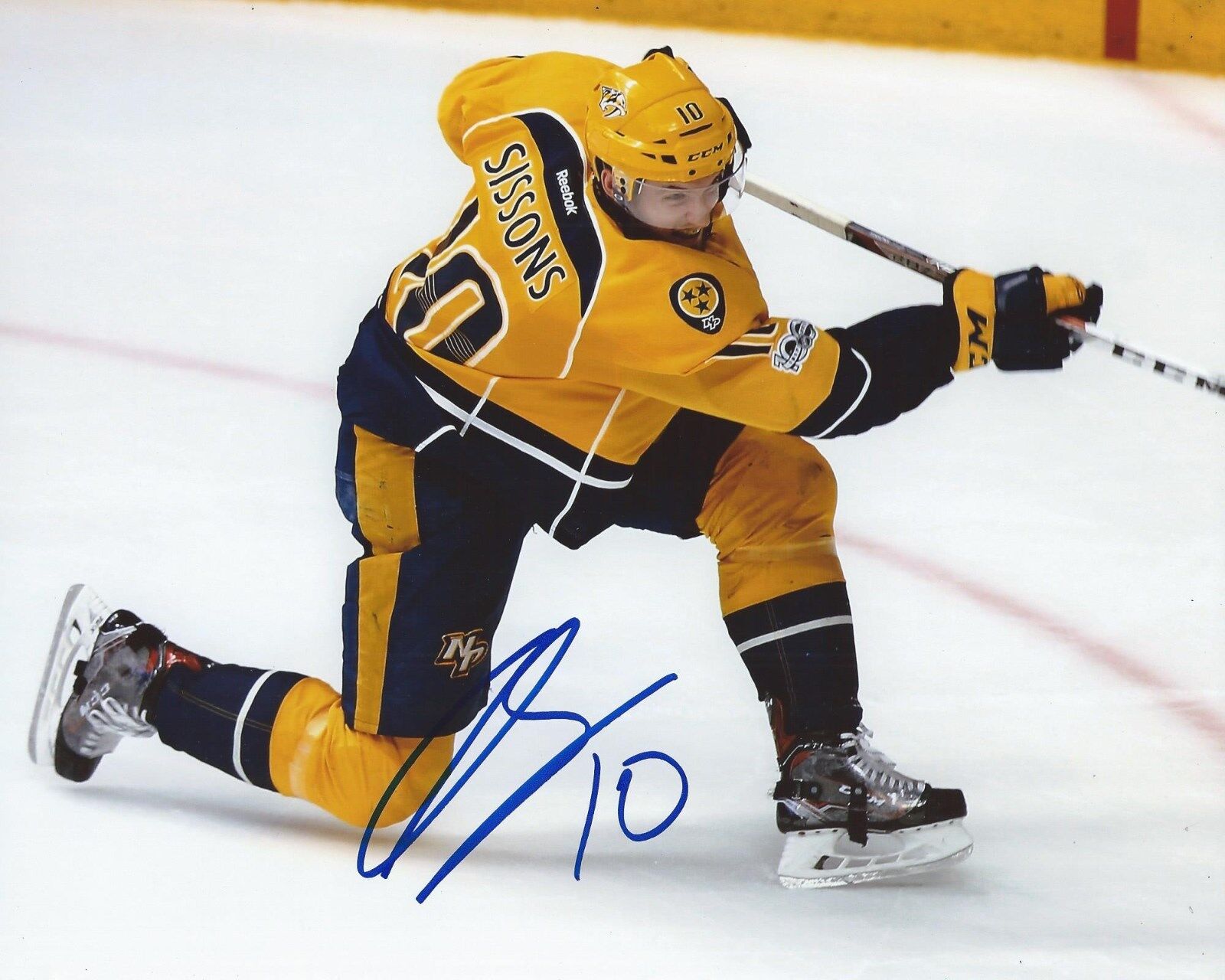 Colton Sissons Signed 8x10 Photo Poster painting Nashville Predators Autographed COA