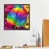 Diamond Painting -DIY Round Drill Colorful Leaves(40x40cm)