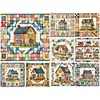 Maison-Plein diamant rond peinture-40 * 40cm