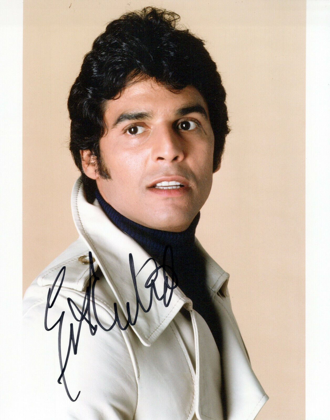 Erik Estrada head shot autographed Photo Poster painting signed 8x10 #1