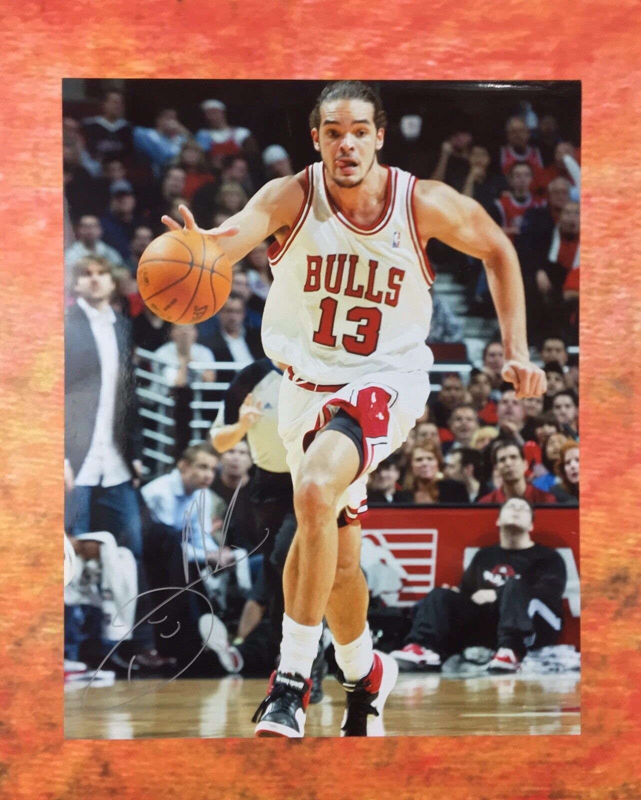 GFA Chicago Bulls * JOAKIM NOAH * Signed 11x14 Photo Poster painting COA