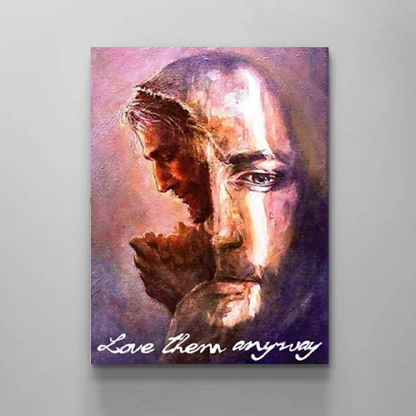 Jesus' Love is Everywhere Canvas Wall Art