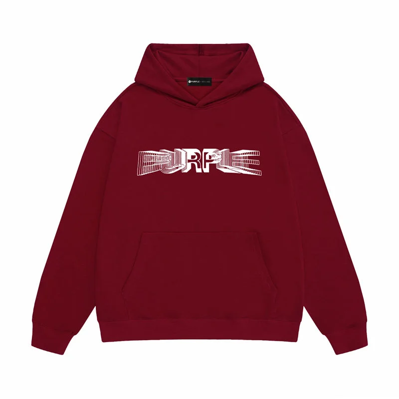 Purple Fashion Hoodie
