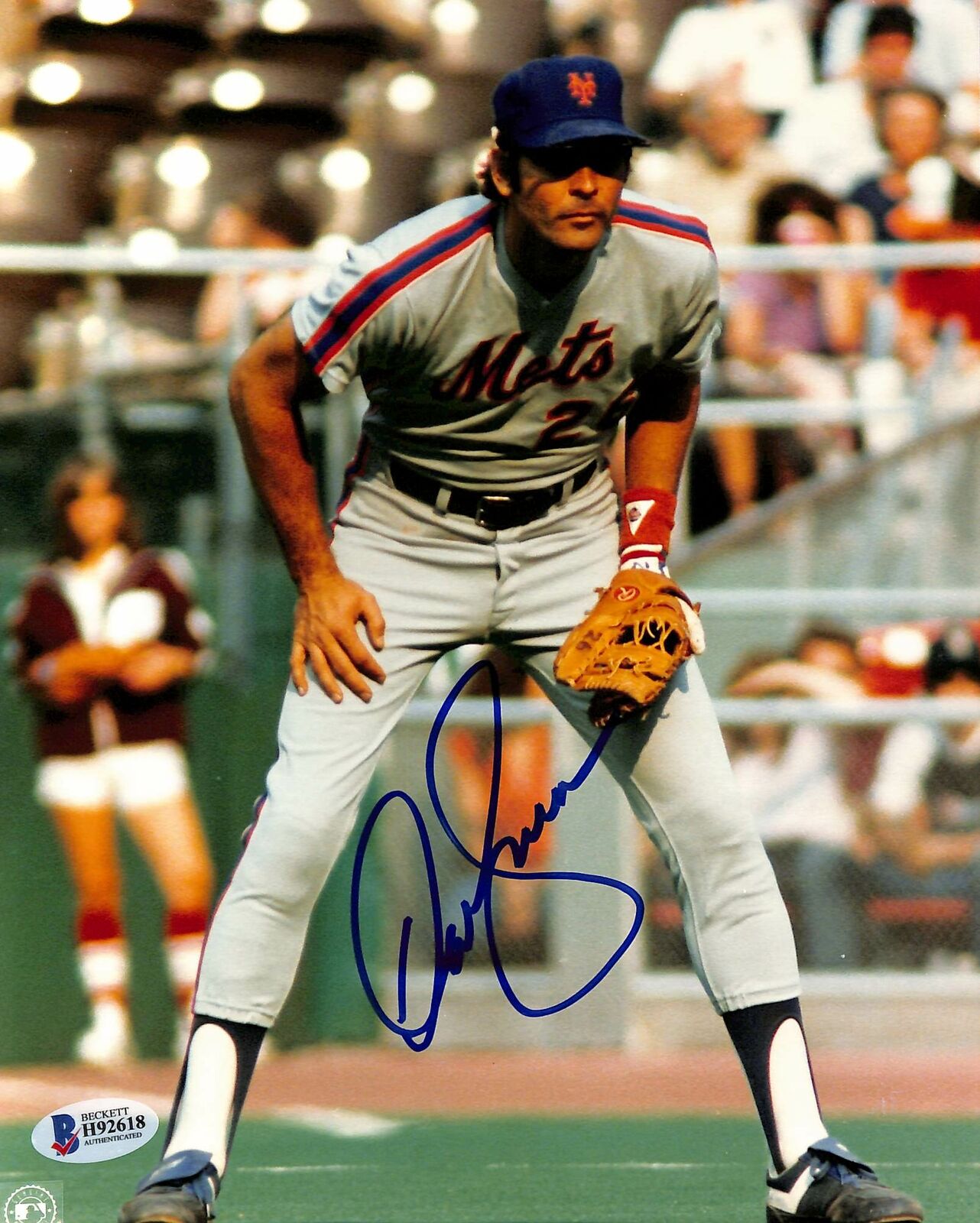 Mets Dave Kingman Authentic Signed 8x10 Photo Poster painting Autographed BAS 2