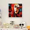Abstract Figure Painting-11CT Stamped Cross Stitch 40*40cm/15.75*15.75in tapestrymarket