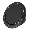 Car Fuel Filler Door Cover Black Oil Gas Tank Cap for  Wrangler JK 2007-2017