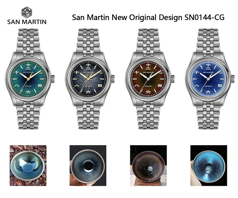 San Martin Watch Official Authorized Store, Luxury Men's Watch