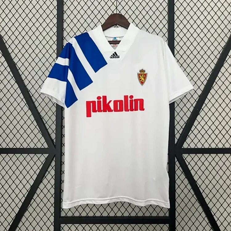 Retro 1992-93 Real Zaragoza home football jersey