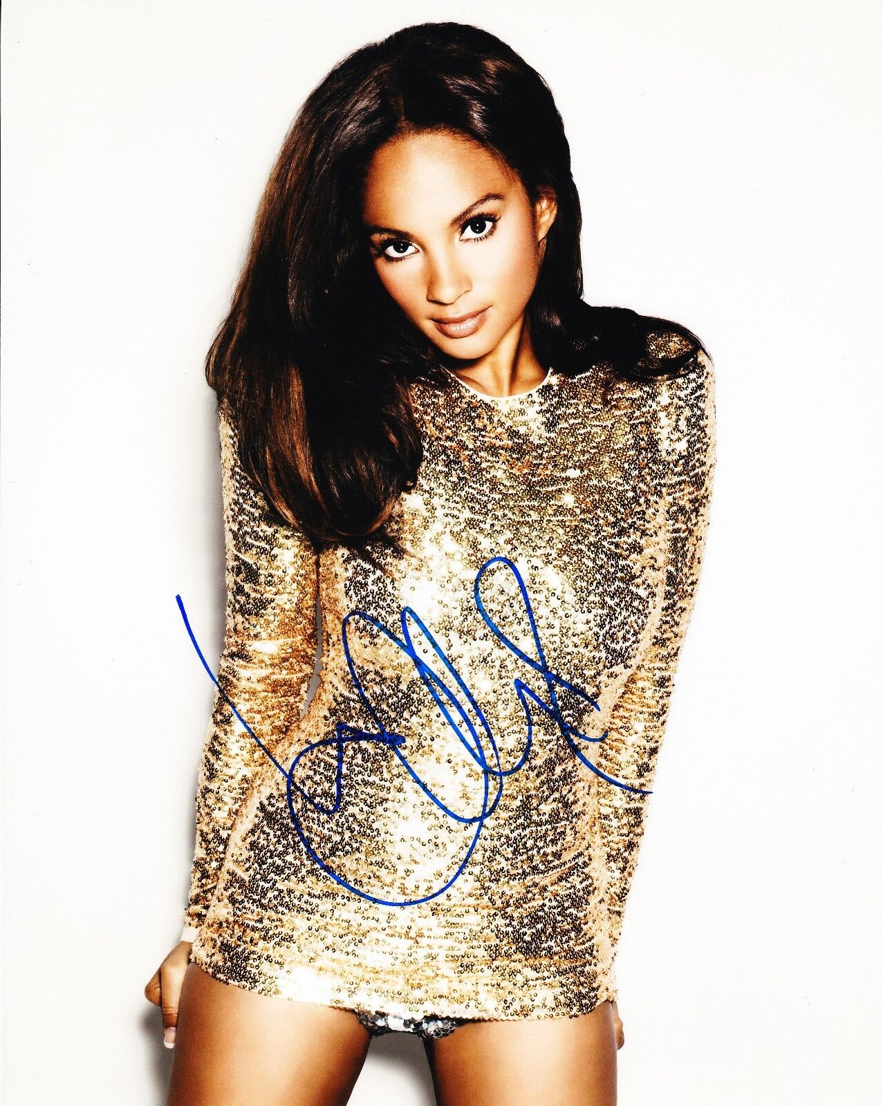 Alesha Dixon Signed 10X8 Photo Poster painting SEXY IMAGE AFTAL COA (B)