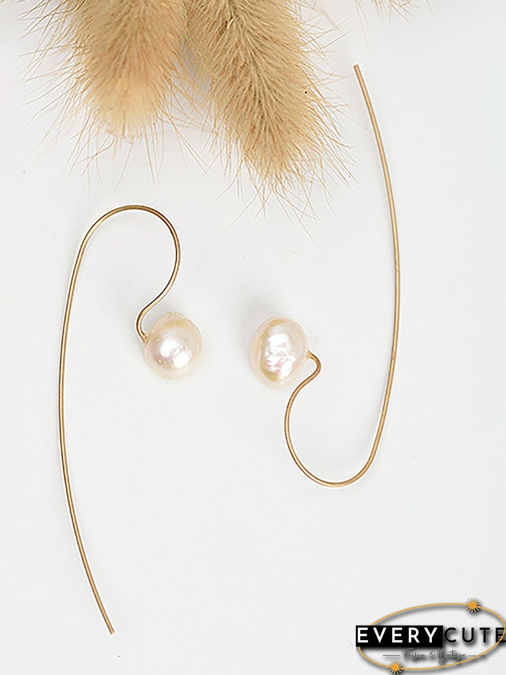 Womens Pear Vintage Simple Earrings