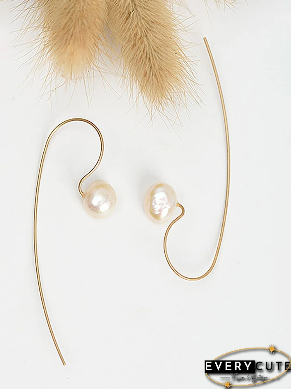 Womens Pear Vintage Simple Earrings