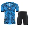 2025/2026 Napoli Pre-match Training Blue Shirt+Shorts 1:1 Thai Quality