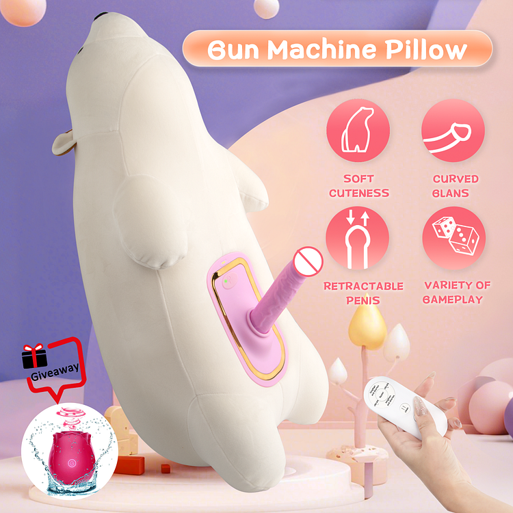 Infinity Pillow Sex Remote Control Vibrator Toy