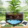 4 Tier Planter Stake Tower with Trellis Tomato Cage Self Watering Indoor Outdoor