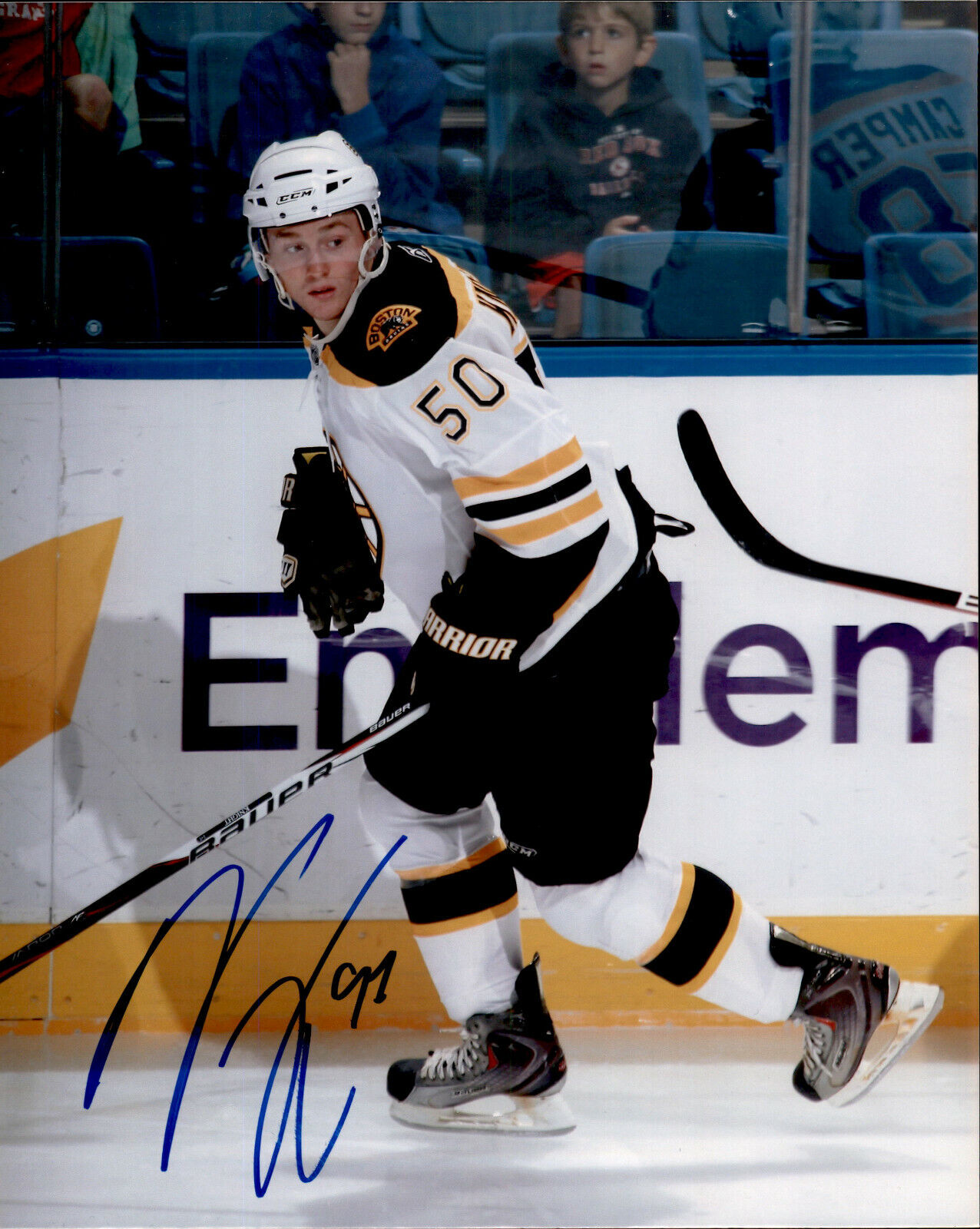 Jared Knight SIGNED 8x10 Photo Poster painting BOSTON BRUINS