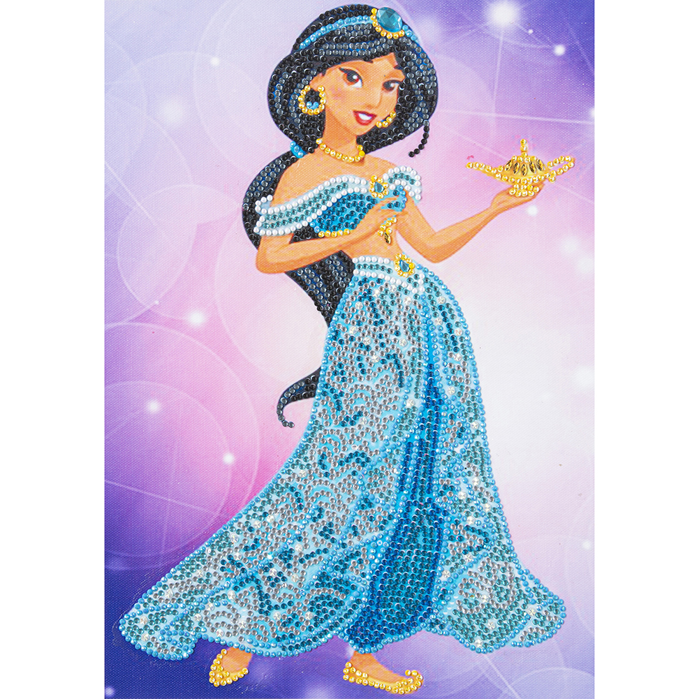 

Princess - Special Shaped Diamond Painting - 30*40CM, 501 Original